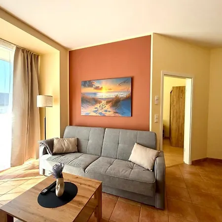 Suedwind Nr 05 - Usedom, Strandnah, Schwimmbad, Sauna, Parkplatz, Wlan, Und Balkon Apartamento